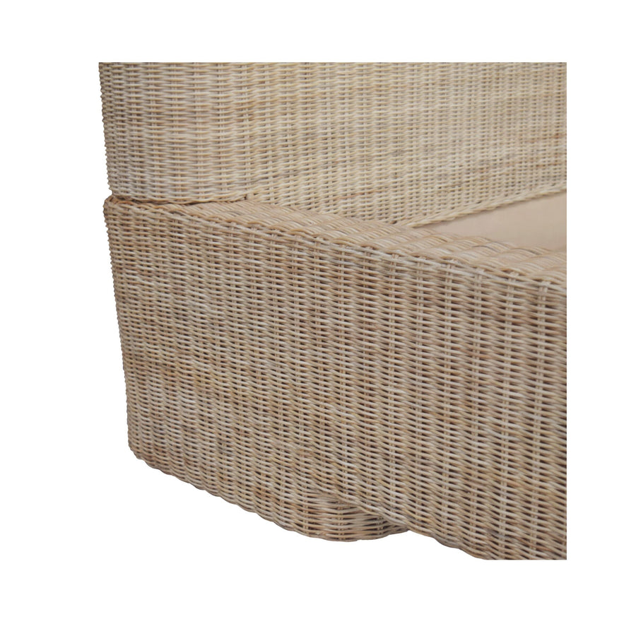 SENNA WOVEN RATTAN PLATFORM BED