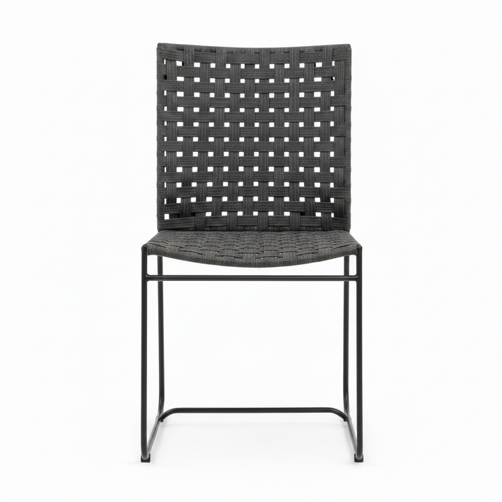 EZRA INDOOR-OUTDOOR ROPE DINING CHAIR