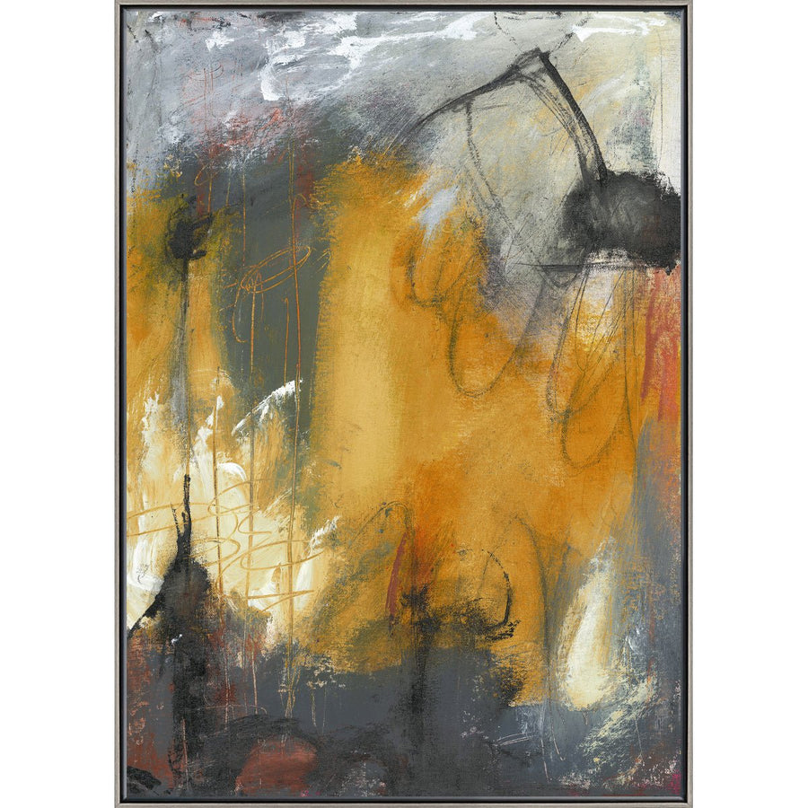 "ENTRANCED BY THE RAIN II" CANVAS ART