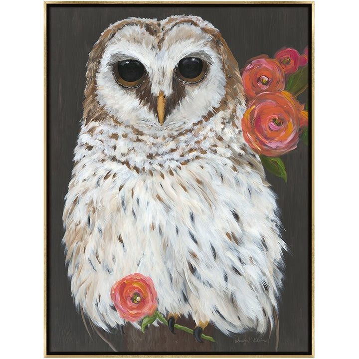 "ESTHER THE OWL" CANVAS ART