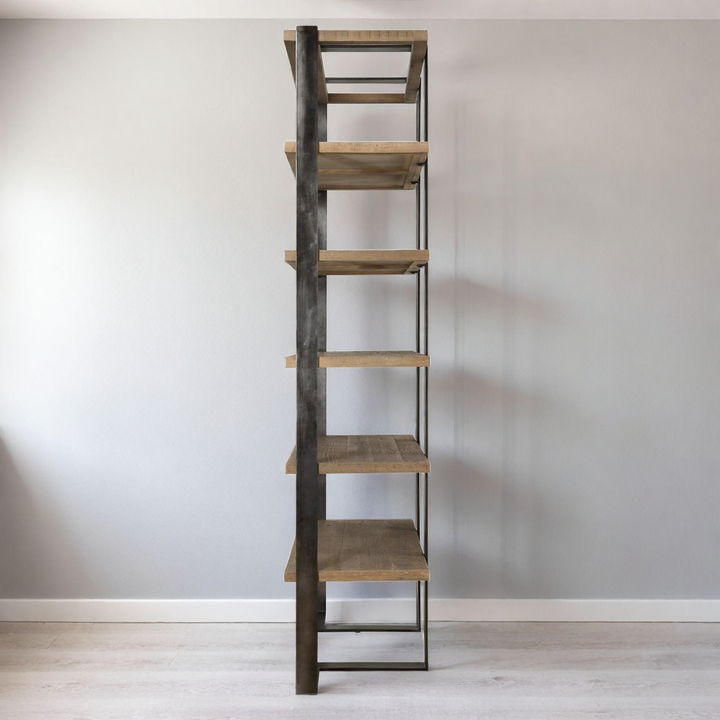 FELIX RECLAIMED OAK DISPLAY SHELF