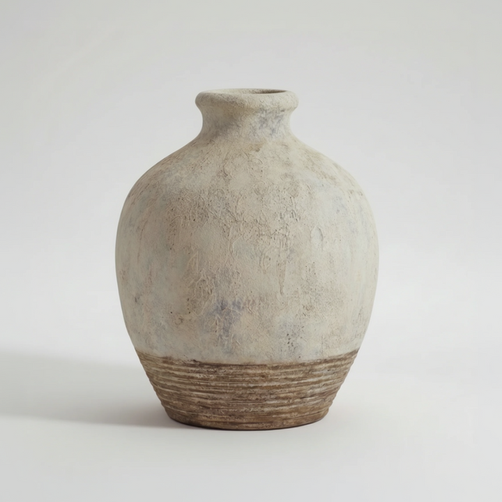 FERNANDINA OVERSIZED RUSTIC CONCRETE VASE