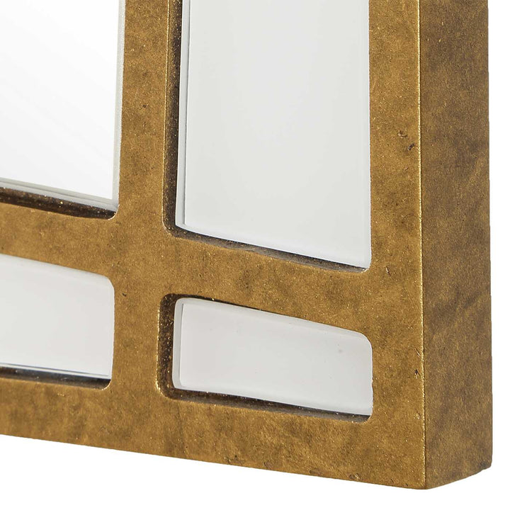 FLORENCE ANTIQUE GOLD VANITY MIRROR