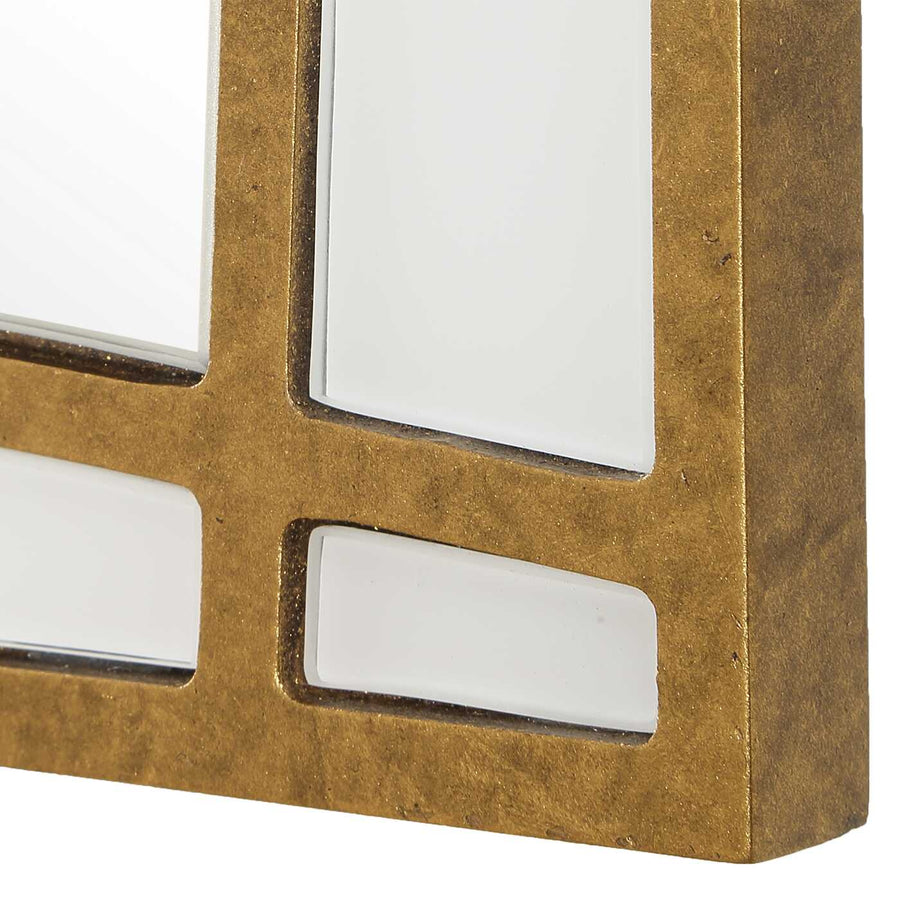 FLORENCE ANTIQUE GOLD VANITY MIRROR