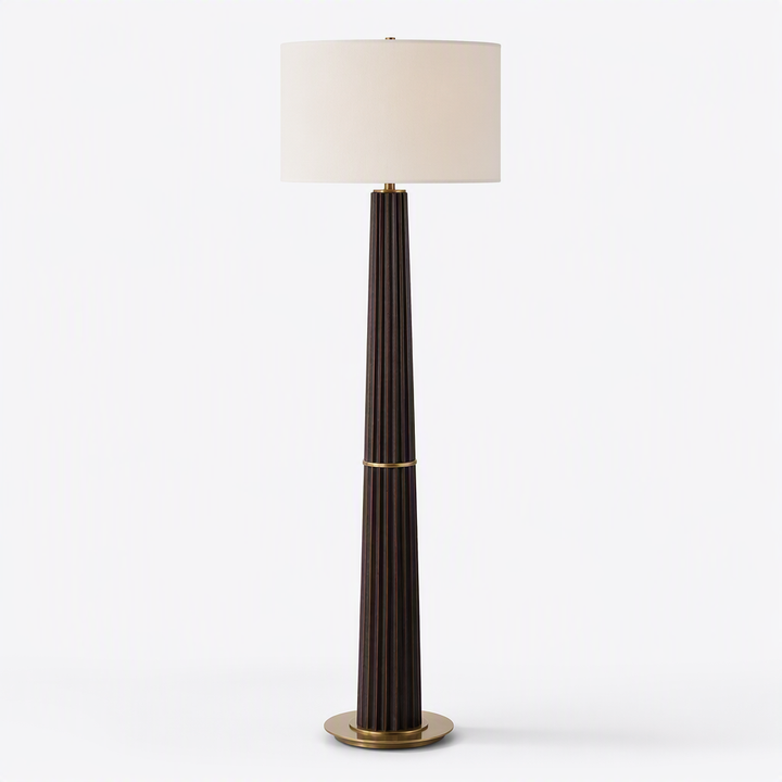 FORAGE DARK OAK FLOOR LAMP