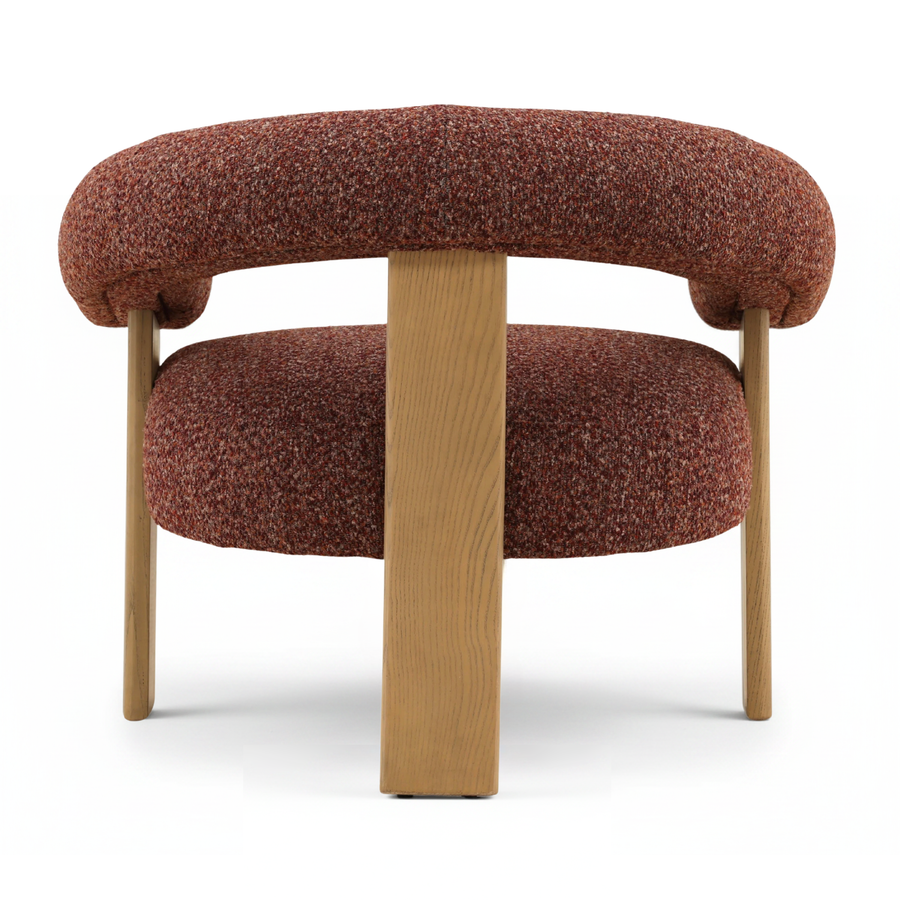 FRANCIS BOUCLE UPHOLSTERED ARMCHAIR