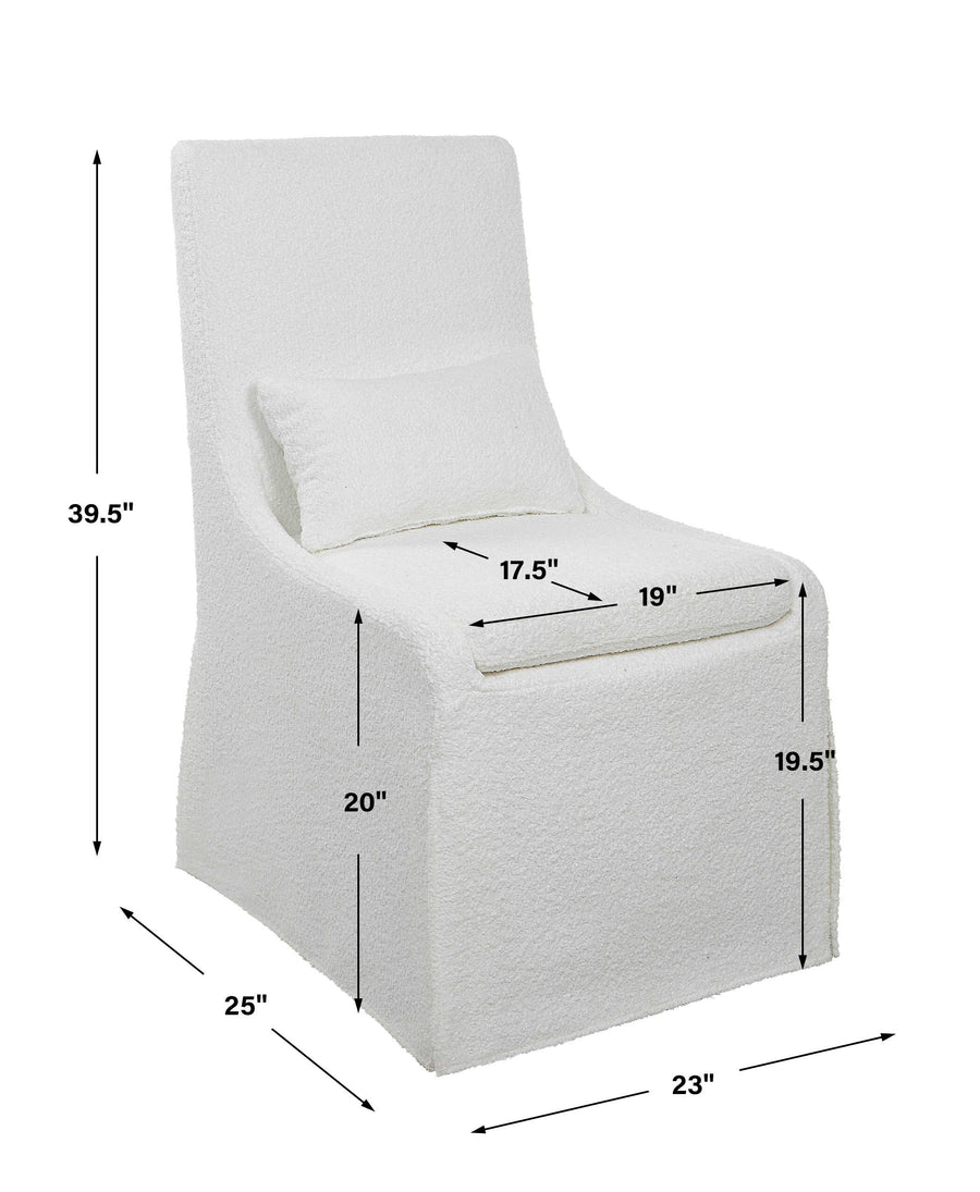 SOMA SLIPCOVERED DINING CHAIR