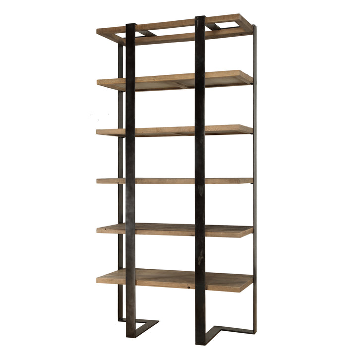 FELIX RECLAIMED OAK DISPLAY SHELF