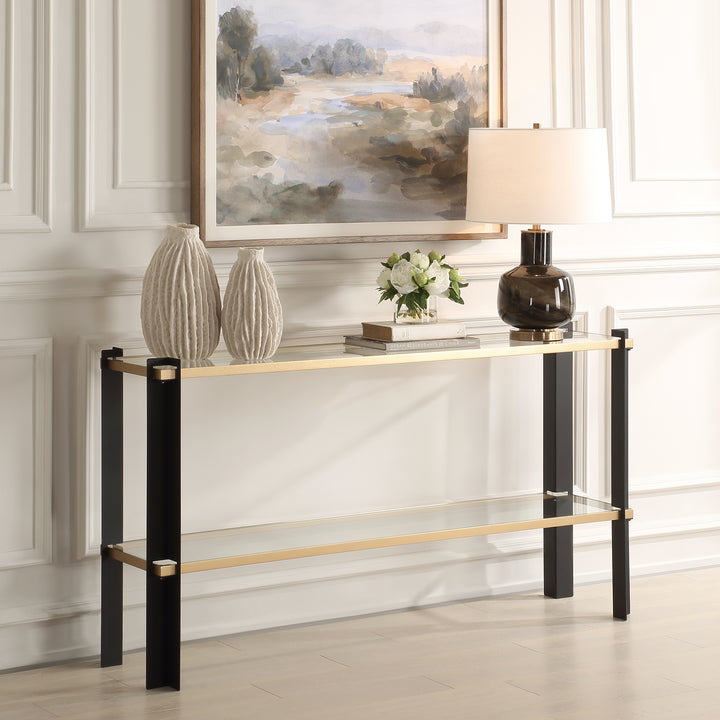 CUNENE CONTEMPORARY CONSOLE TABLE