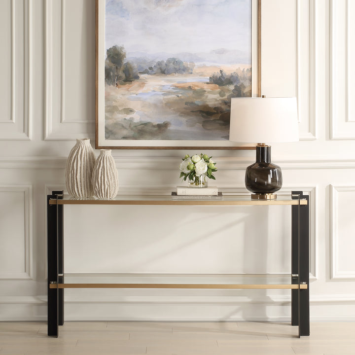 CUNENE CONTEMPORARY CONSOLE TABLE