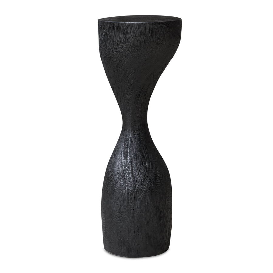 MATTISON BLACK TEAK ACCENT TABLE