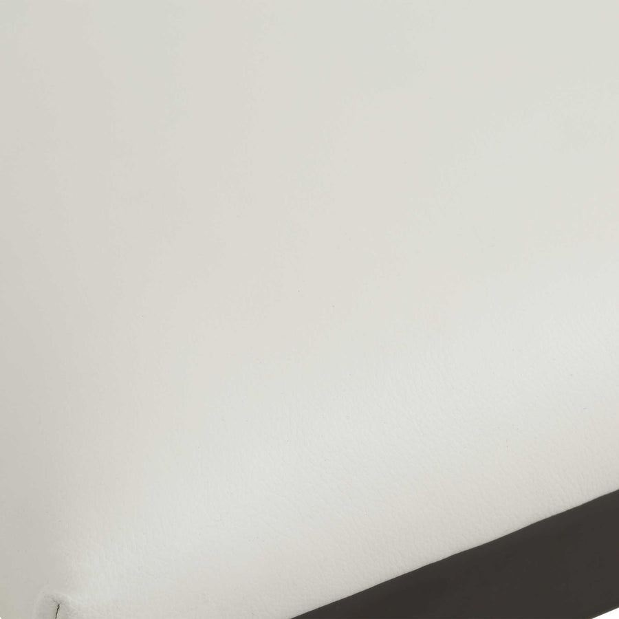 APSLEY WHITE LEATHER COUNTER CHAIR