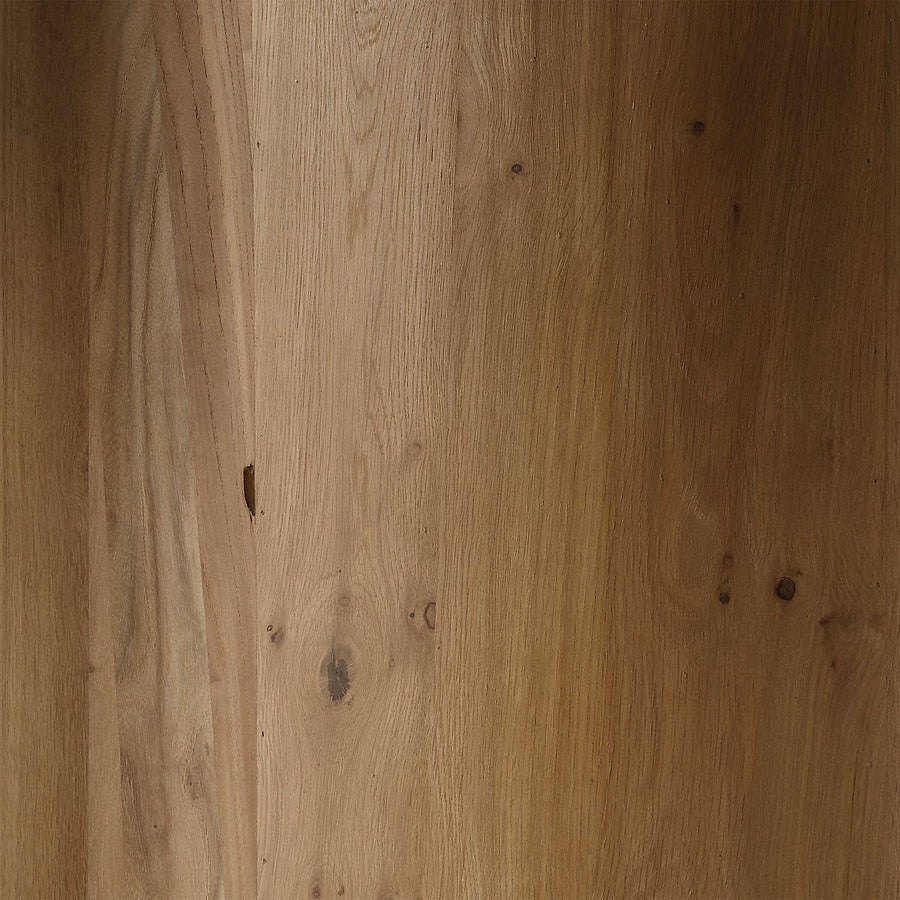 CECELIA RUSTIC OAK EXTENSION DINING TABLE