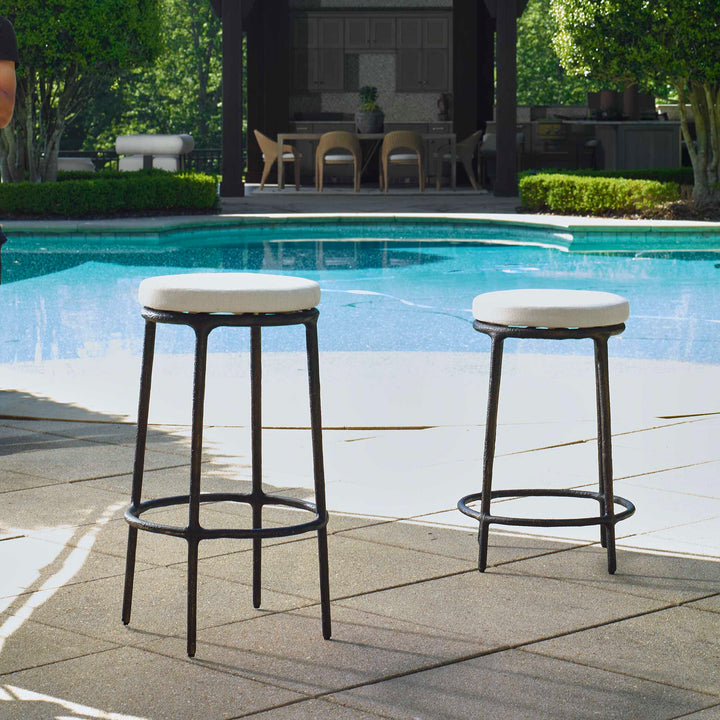 THAYER OUTDOOR COUNTER STOOL