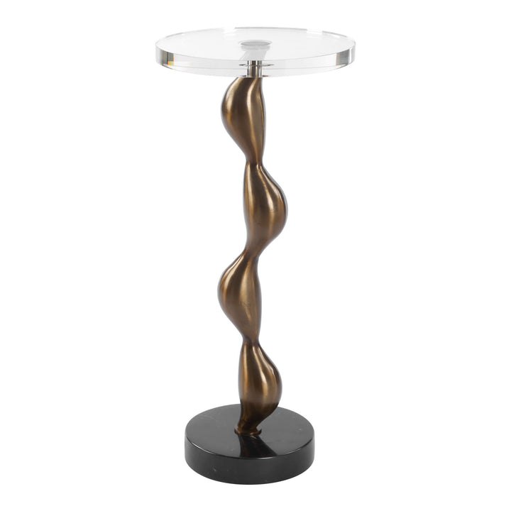 REMOLINO CRYSTAL + BRONZE DRINK TABLE