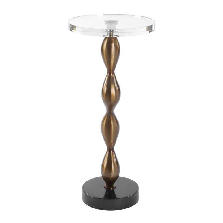 REMOLINO CRYSTAL + BRONZE DRINK TABLE