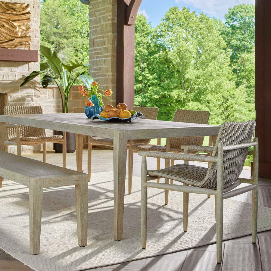 KIRKHAM WOODEN OUTDOOR DINING TABLE