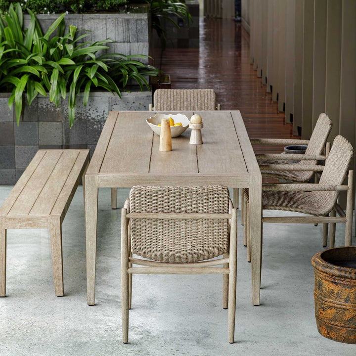 KIRKHAM WOODEN OUTDOOR DINING TABLE
