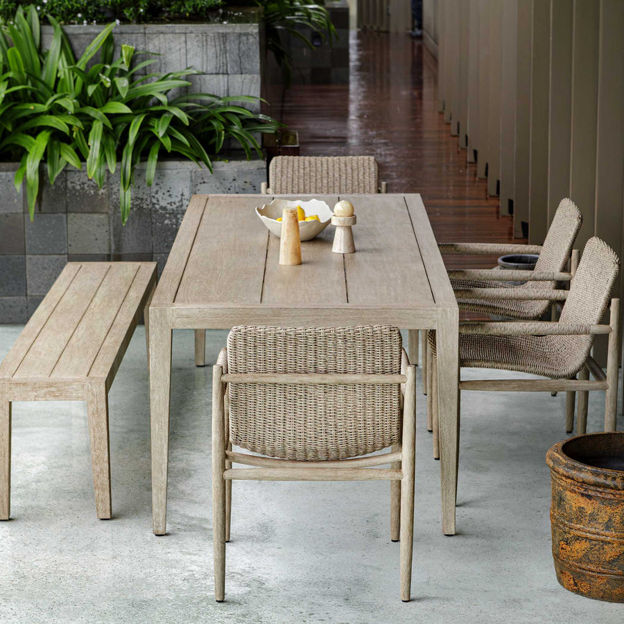 KIRKHAM WOODEN OUTDOOR DINING TABLE