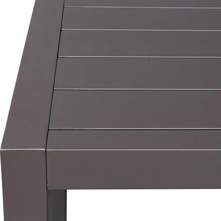 POLANCO OUTDOOR ALUMINUM DINING TABLE