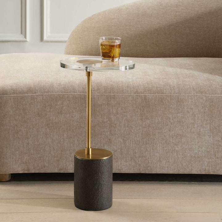 KAUFMAN CRYSTAL ACCENT TABLE