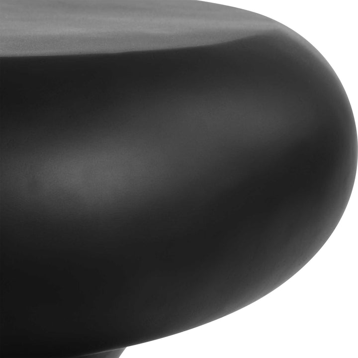 ROBLES BLACK INDOOR-OUTDOOR ACCENT TABLE
