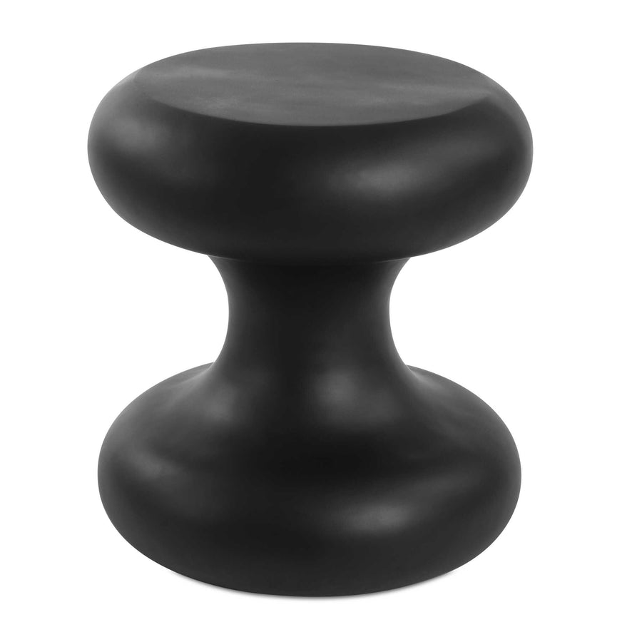 ROBLES BLACK INDOOR-OUTDOOR ACCENT TABLE