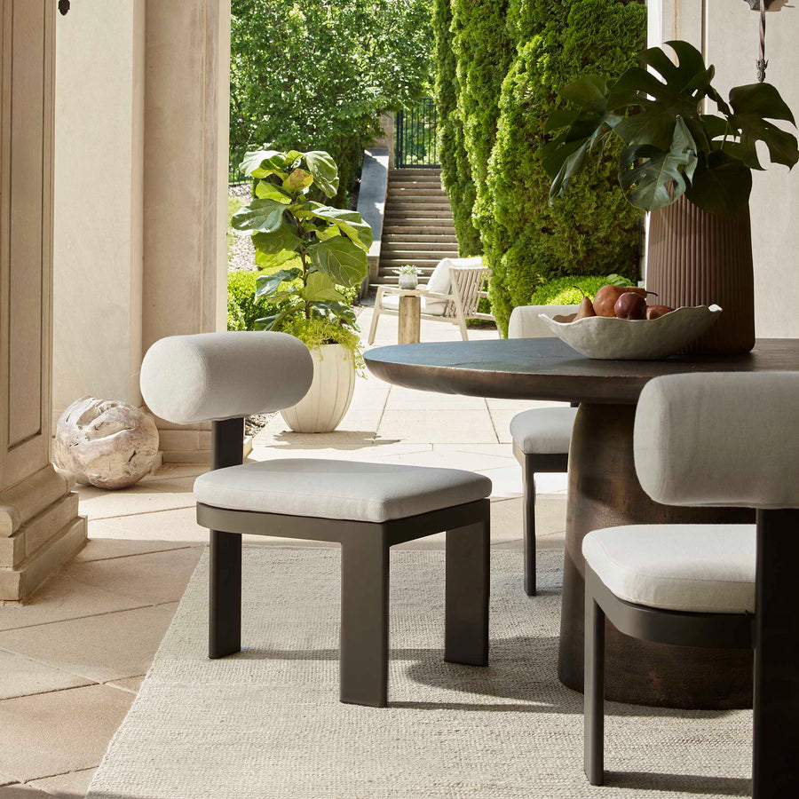 MADRONE GOLDEN DARK BRONZE OUTDOOR DINING TABLE