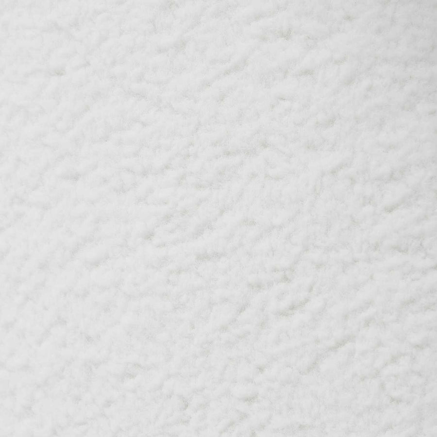 INGEL WHITE SHEARLING WINGBACK CHAIR