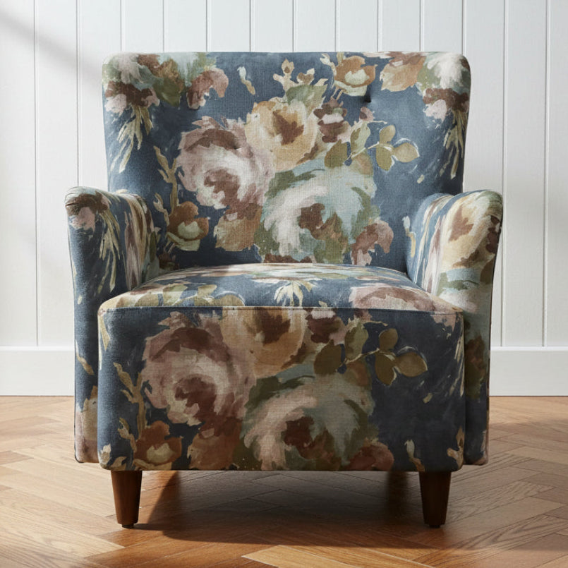 LAINEY FLORAL UPHOLSTERED ARMCHAIR
