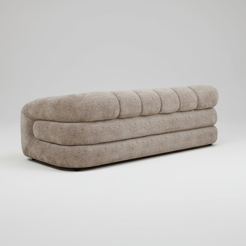 MODELLA UPHOLSTERED CHENILLE SOFA