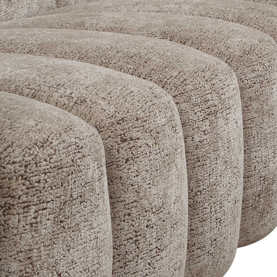 MODELLA UPHOLSTERED CHENILLE SOFA