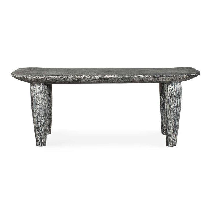 FADE TO BLACK WOOD BENCH