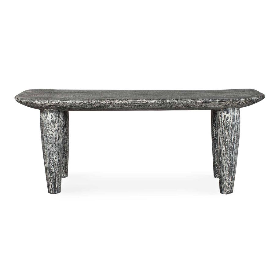 FADE TO BLACK WOOD BENCH