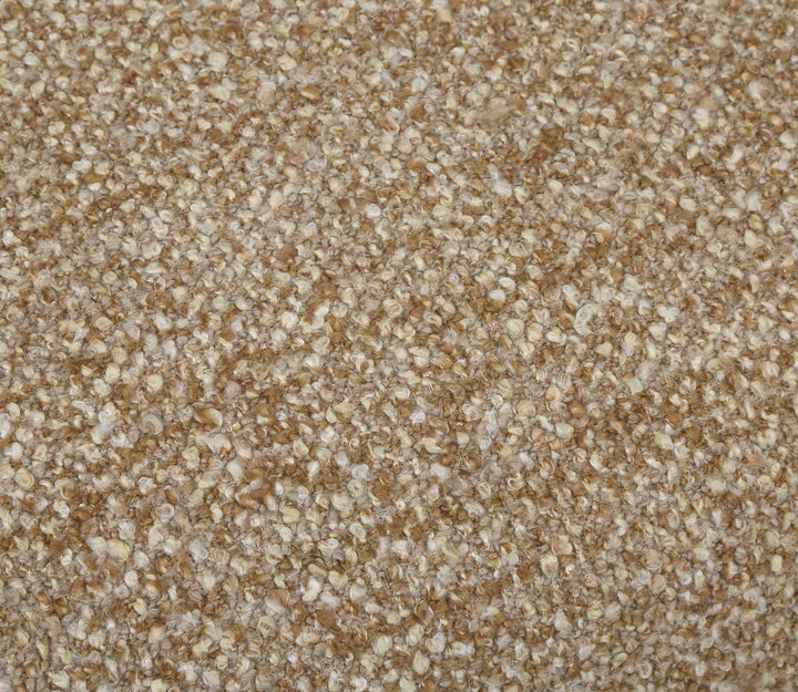 HALLIGAN AMBER BOUCLE UPHOLSTERED ARM CHAIR