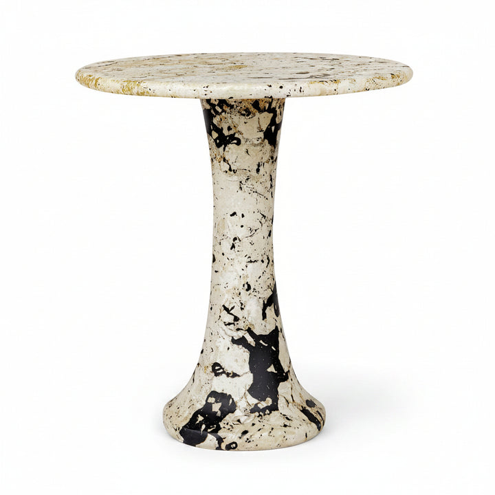 stone side table