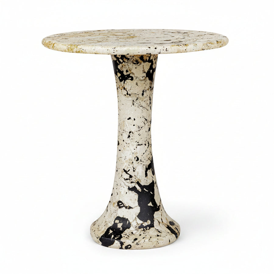 stone side table