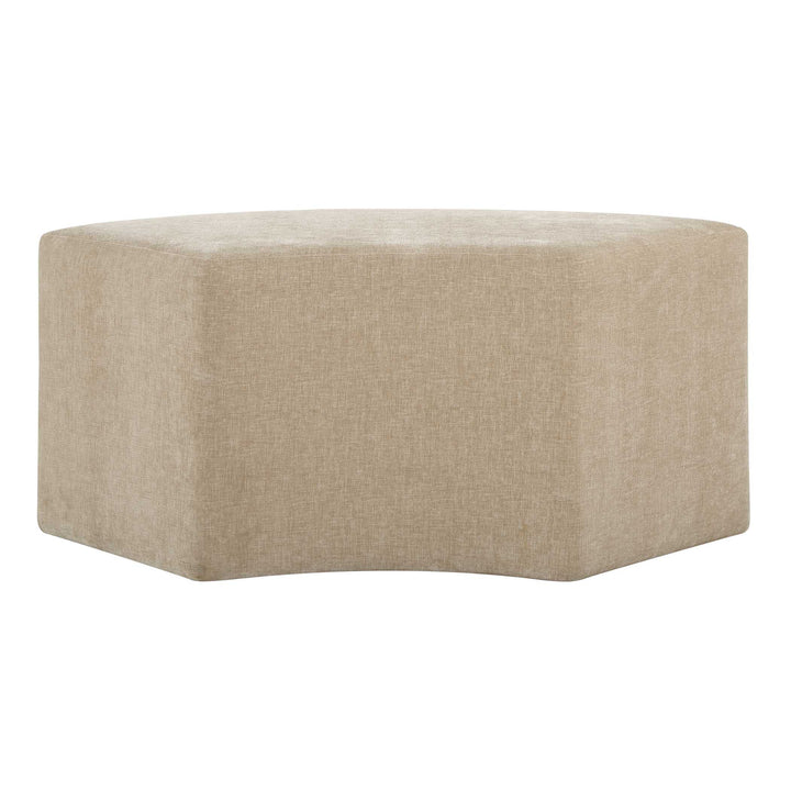 KHAI CURVED VELVET DINING BENCH