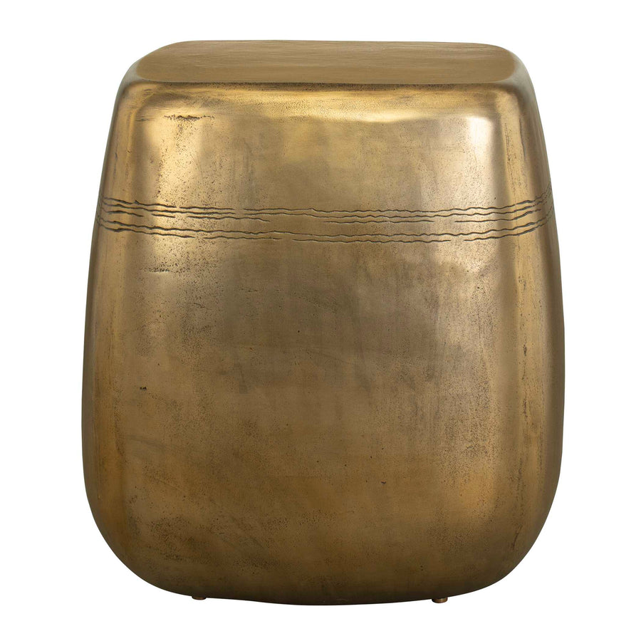 Bronze-colored side table