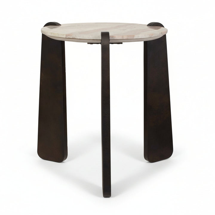 TALUD CANYON MARBLE SIDE TABLE