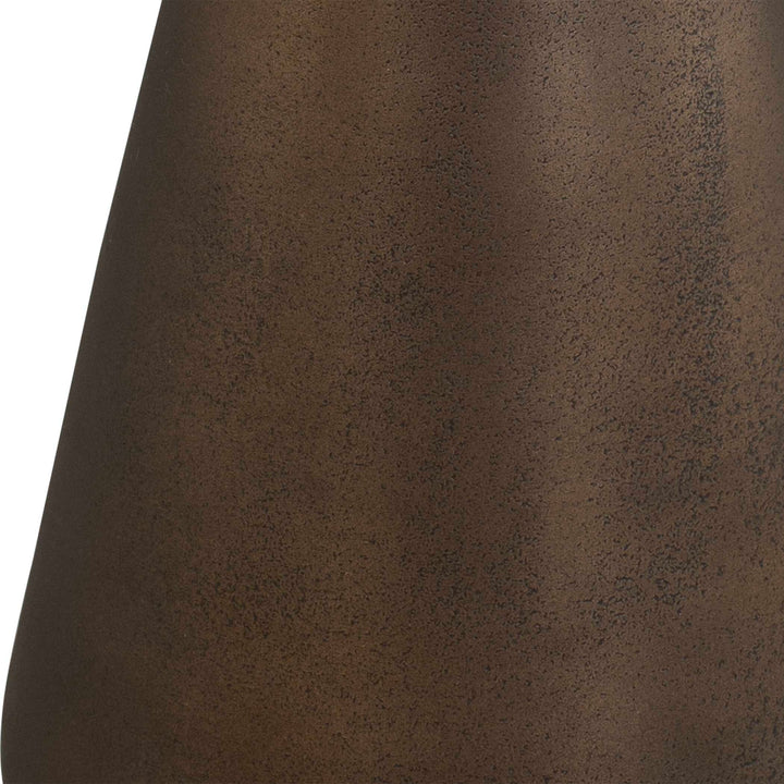 MIKO INDOOR-OUTDOOR BRONZE DRINK TABLE