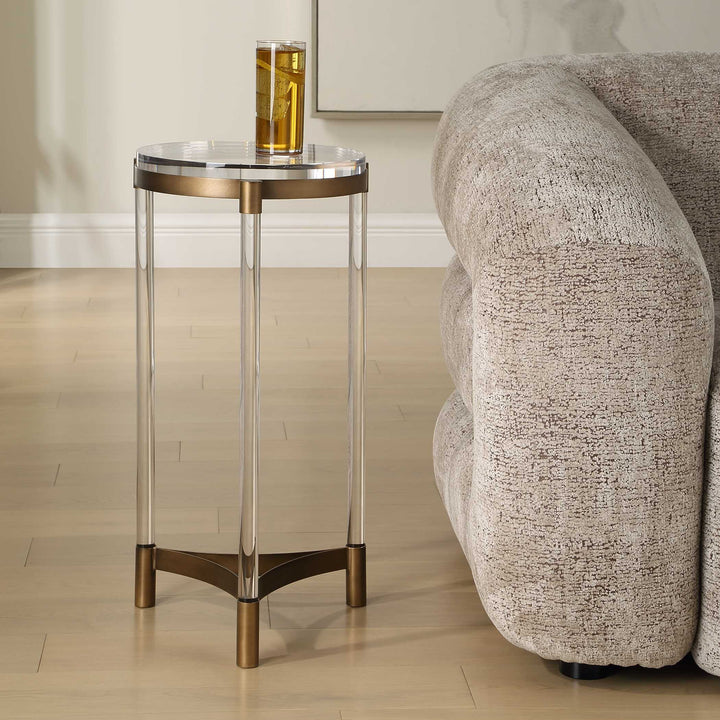 PEREIRA ACRYLIC ACCENT TABLE