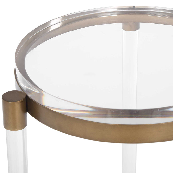 PEREIRA ACRYLIC ACCENT TABLE