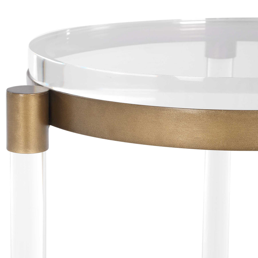 PEREIRA ACRYLIC ACCENT TABLE