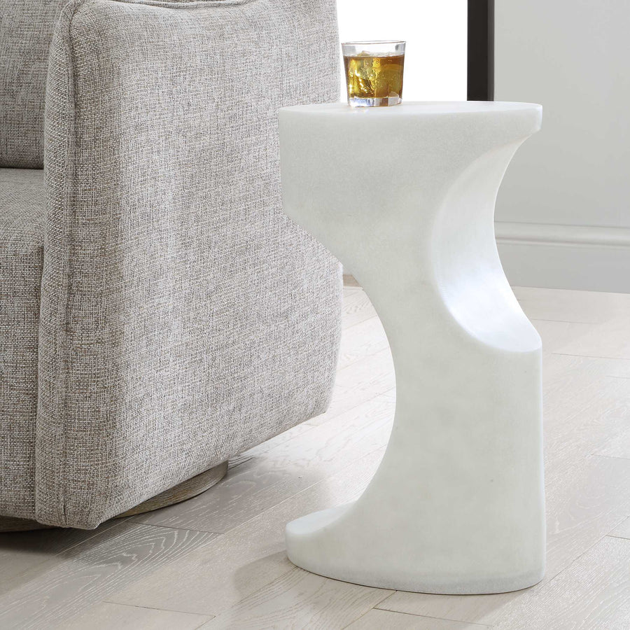 White side table