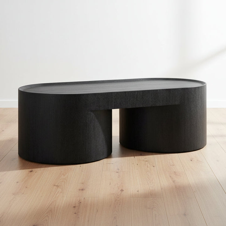 ISBELL EBONY OAK COFFEE TABLE