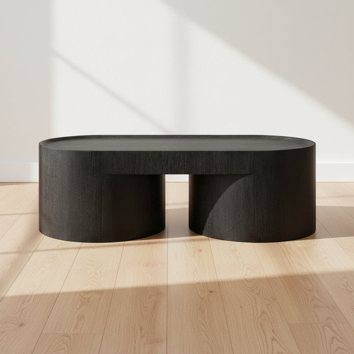 ISBELL EBONY OAK COFFEE TABLE