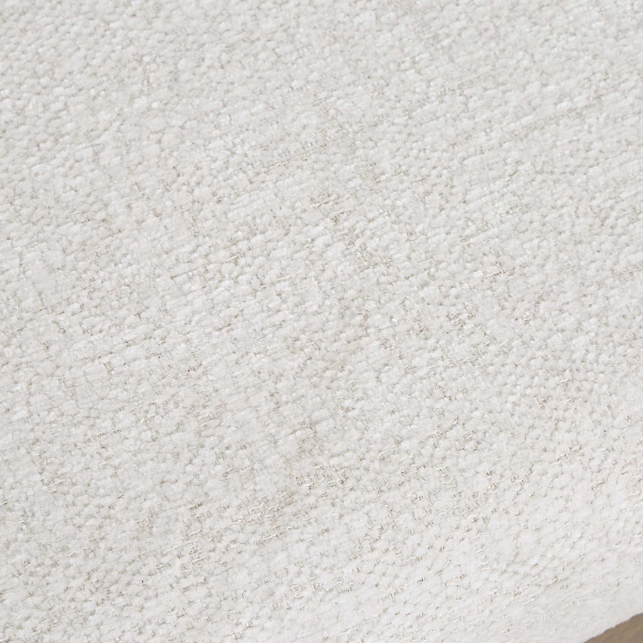 IRA IVORY CHENILLE & GOLD COUNTER STOOL