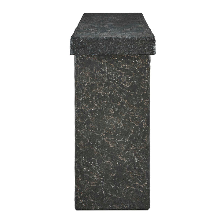 SLATE CONCRETE CONSOLE TABLE