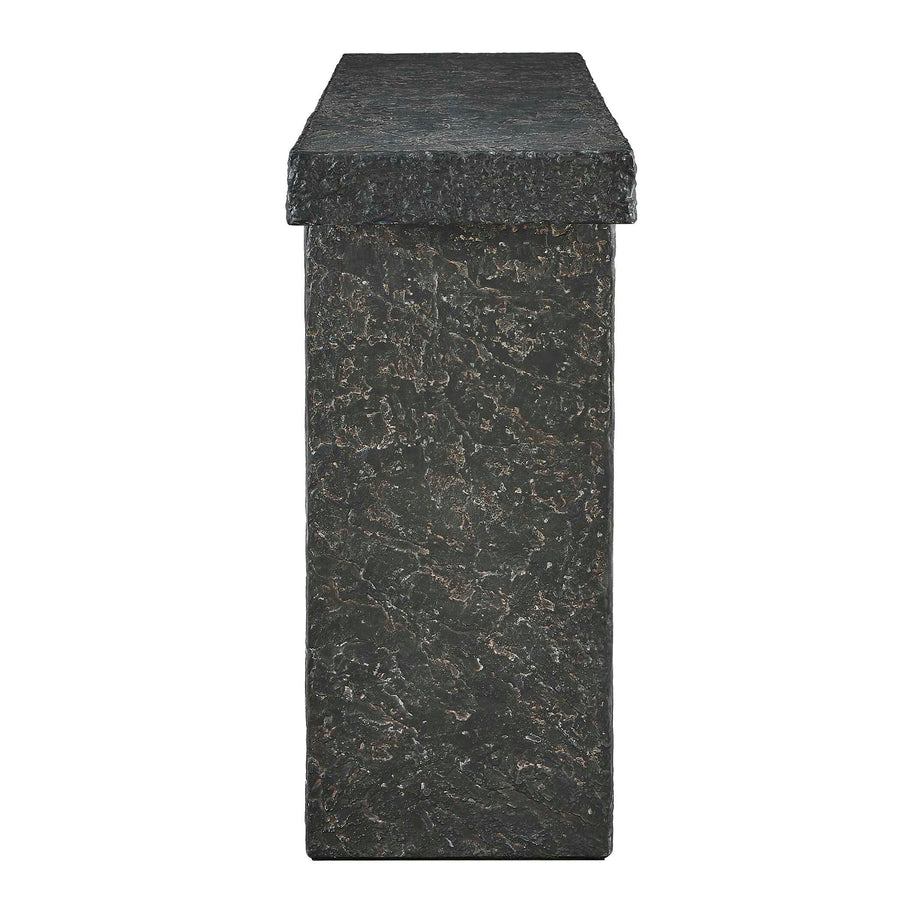 SLATE CONCRETE CONSOLE TABLE